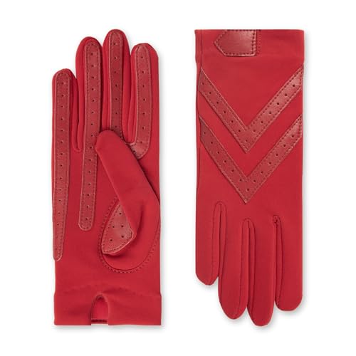 Guantes Mujer Isotoner de Spandex Cortos con Pantalla Táctil