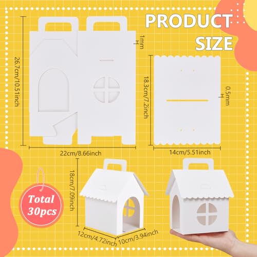 Boîtes à dragées maison et papier kraft brun de qualité supérieure pour réception - 8