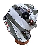 Sonnenhut inkl Nackenschutz 41-54 Jersey mütze Bär Traktor grün Sonnenschutz baby, Schirmmütze, sommermütze