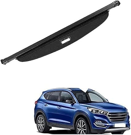 Auto versenkbare hinteren Kofferraum Paket Regal Cargo Covers per Hyundai Tucson Ⅲ 2015 2020, Gepäck Vorhang Privatsphäre schützendes Zubehör