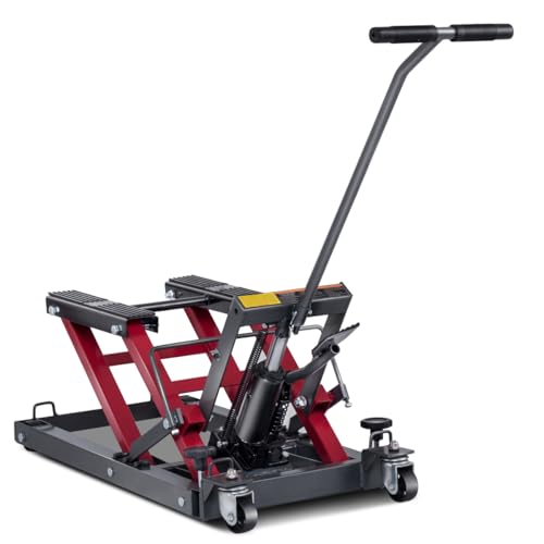 COSTWAY Motorcycle Lift 680kg
