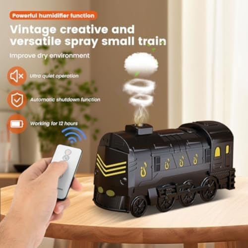 Diffuseur d'huiles essentielles pour chambre bébé train USB 300 ml - 8