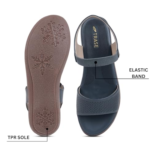 Image of TRASE Misty-I Women Stylish Footwear, Flats Sandals