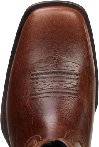 Image of SUREWAY Men's 10 inch Western Cowboy Work Boots for Men Square Toe,Premium Full Grain Leather,GoodyearWelted,Superior Oil /Slip /Water Resistant