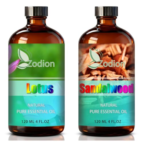 Aceite Esencial de Sándalo y Loto 4 fl oz - ZODION