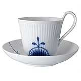 musselmalet mega svart  Royal Copenhagen - Musselmalet Mega Blau Tasse, Hohem Henkel 25 Cl