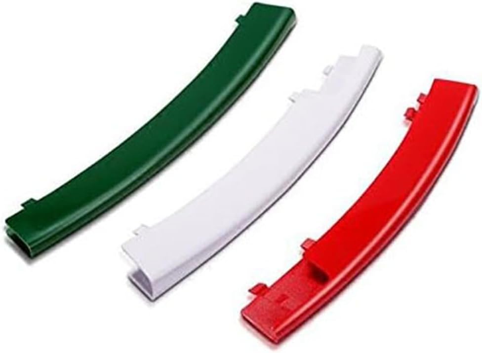 Grille Insert Compatible with Maserati Quattroporte 2013-2021 Front Grill Decorative Garnish Trim Insert Cover Multi Color ABS Plastic