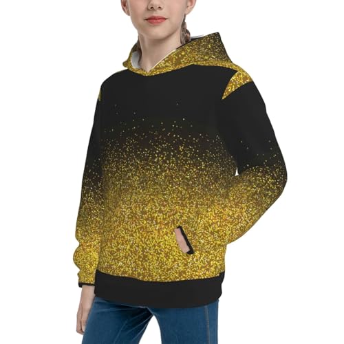 Graffiti Pineapples On Neon Background Kid Hoodies Boys Sweatshirts Girls Pullover with Pocket2