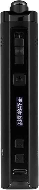 XMAX Starry V4, Black Colour. NEW. 3-in1 Dry Herb, Wax, Concentrate Vaporizer, Adjustable Airflow.