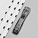 Amagogo Portable Paper Fastener for Home and Office Use, Black