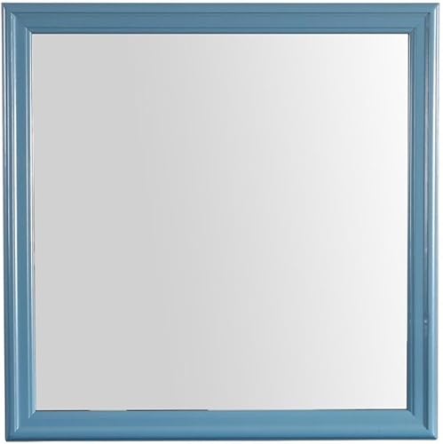 Miniatura 3 de Glory Furniture Espejo Louis Phillipe en verde azulado