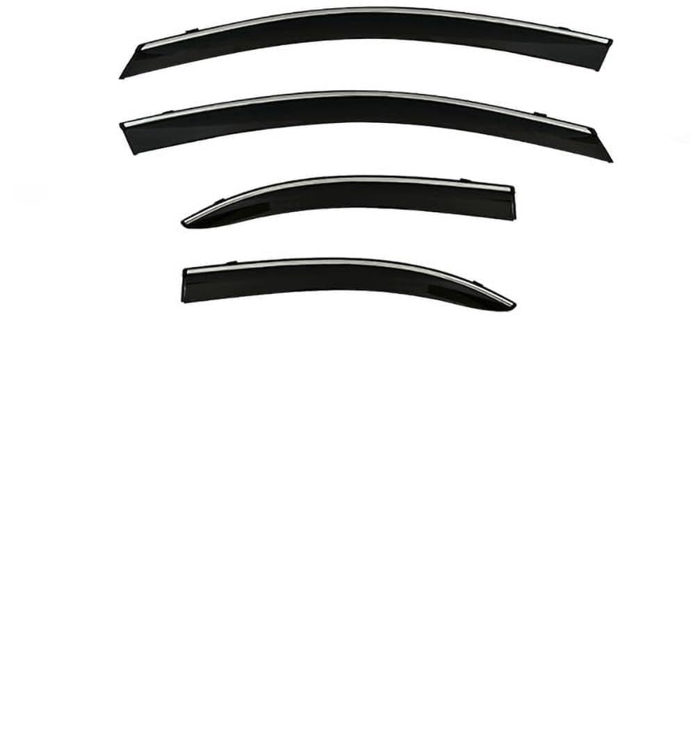 Panxuc Normal Car Wind Deflectors For Mitsubishi Lancer Ex 2008-2016, Side Window Wind Rain Deflector Window Visor Sun Rain Guard Smoke Guards
