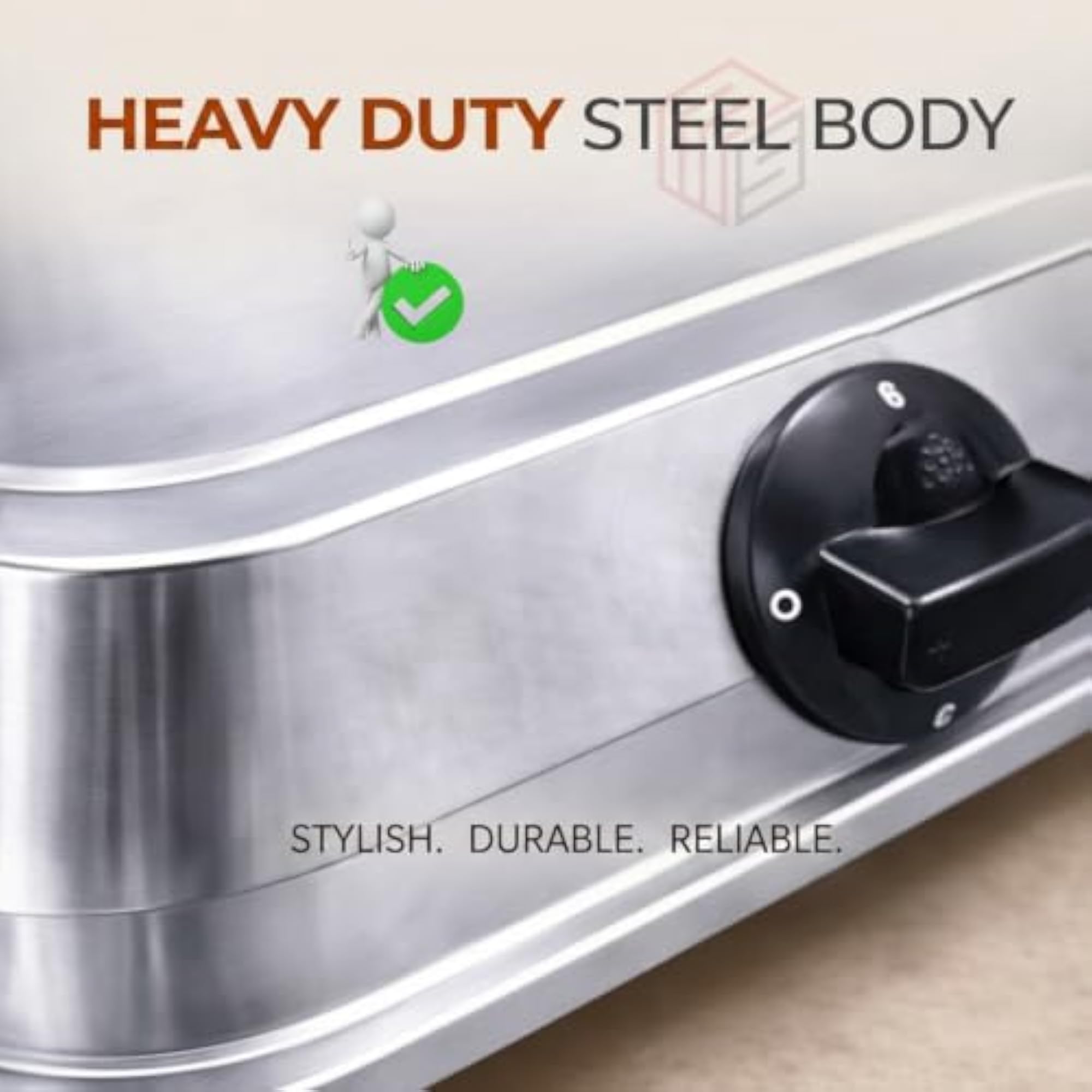 2000W Electric Hot Plate Iron Body