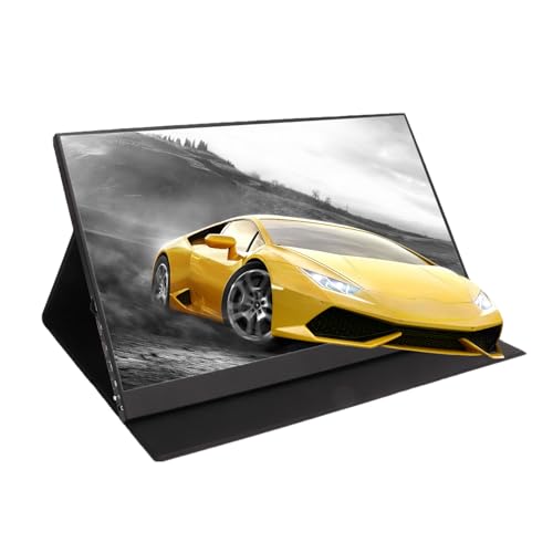 Image of Sanpyl Portable Monitor, 17.3Inch 2560x1440 2K FHD Laptop Monitor Type C HDMI Computer Display Gaming Monitor with 2 Way Speaker for, Switch, etc