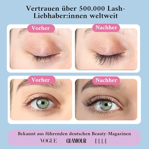 Superlative Lash Wimpernserum & Augenbrauen Serum für besseres Wachstum von Wimpern & Brauen - Testsieger - 3 ml (Wimpernserum) – Ansicht 3
