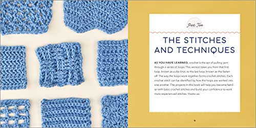 Crochet for Beginners: A Stitch Dictionary with Step-By-Step Illustrations and 10 Easy Projects