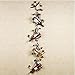 Produktbild Metall-Wandkunstwanddekorweinregal Wandkunst Wein Weinrebe Design Wand-Dekor , dark brown