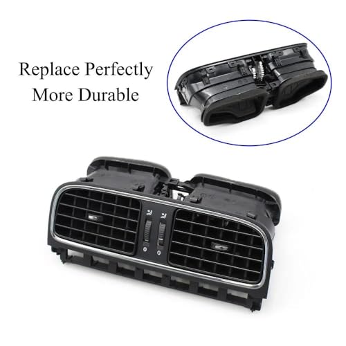 Rejilla de ventilación para VW Polo 2011-2018 tablero frontal AC conjunto 6R0819703 4
