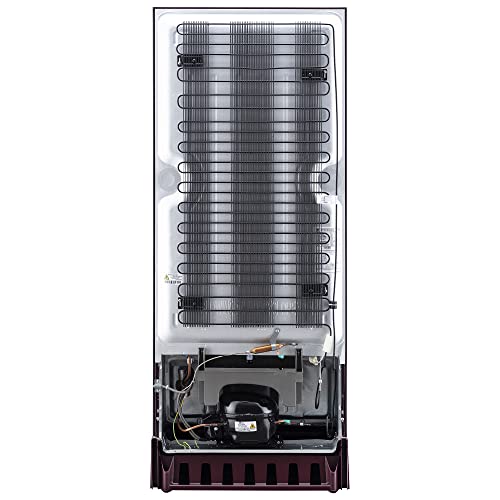 Image of LG 215 L 3 Star Direct Cool Single Door Refrigerator (GL-D221ASPD, Red)