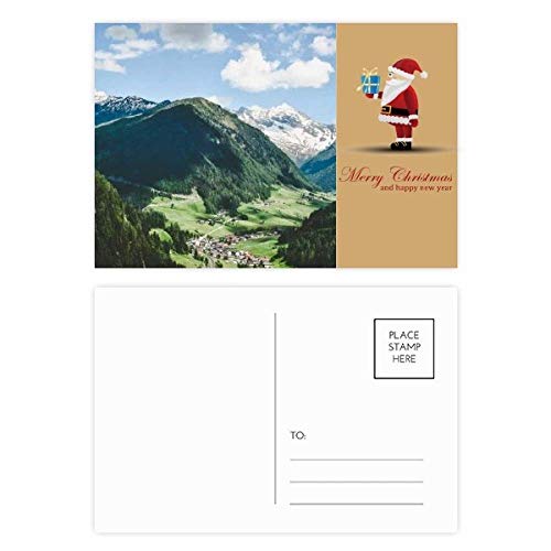 Cartes postales Père Noël pour écrire vos vœux au coin du feu en famille