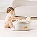 Toddler Potty Toilet for Baby 3-in-1 Training Seat, Potty Chair for kids Portable Removable Seat with Sturdy Step Stool, Splash Guard & Comfortable Backrest, Bowl Easy to Clean