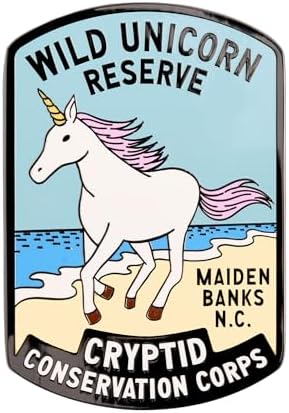 Cryptid Conservation Corps - Pins and Patches - Bigfoot, Unicorn,...