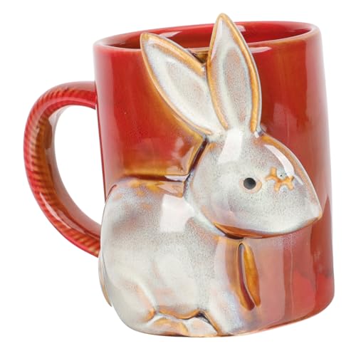 Tasse lapin céramique grand format mug café lait quotidien - 2