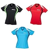  JOOLA Lady-Shirt Squadra (hellblau-Navy, 2XS)