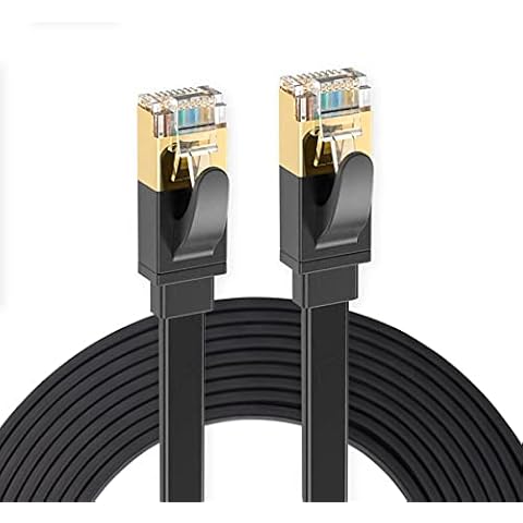 Elfcam® 8m Cable de Red Ethernet Cat 7 Cover