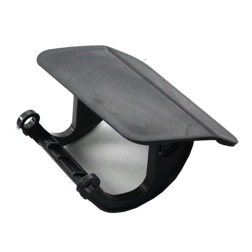 Cnswee6 Bumper left Headlight Washer Nozzle Cover, Unpainted Car Headlamp Washer Plastic Cap for BMW 7 Series F01/F02 LCI 2011/05-2015/05, F03 LCI 2012/01-2015/03