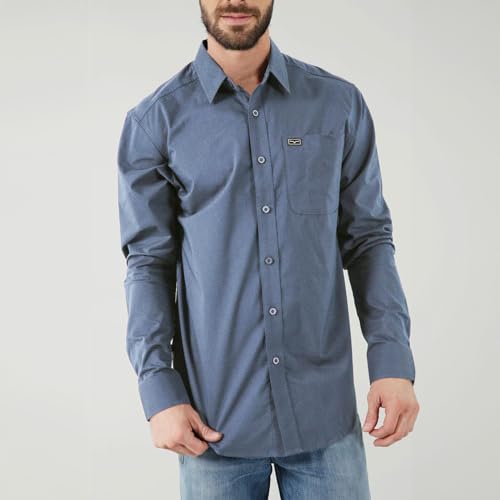 Kimes Ranch Men's Linville Casual Western Moisture-Wicking Button Front Long Sleeve Dress Shirt2