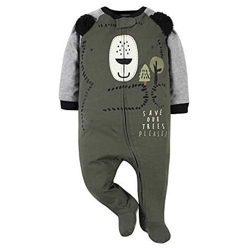 Image of Gerber Baby Boys' 2-Pack Sleep 'N Play Pajamas