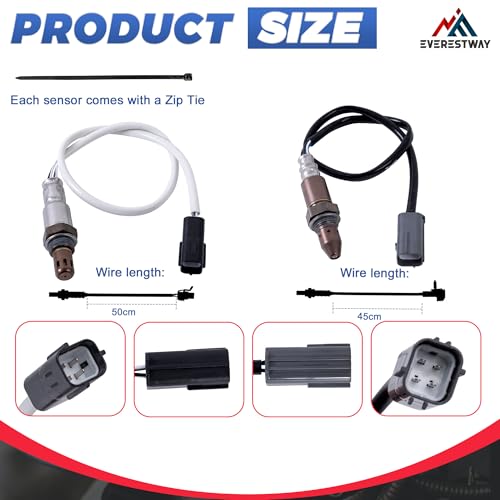 Sensor de Oxígeno para Nissan Altima y Rogue 2010-2013 2PCS miniatura 2