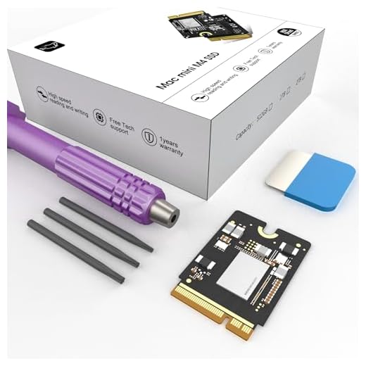 sbaceflay Mac mini M4 SSD 2 To Mise à niveau du disque dur DIY