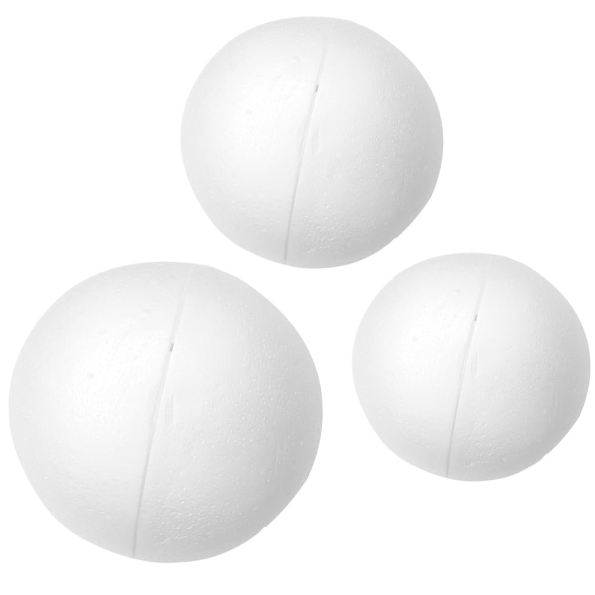 Boules mousse pour bricolage faciles à peindre et à piquer pour fêtes