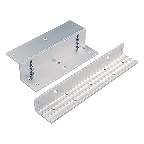 Visionis LZ600 L and Z Bracket for 600 lbs Electromagnetic Lock