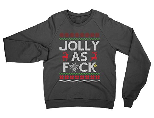 Sweatshirt Jolly as FCK Snowflake fini les pulls de Noël ennuyeux