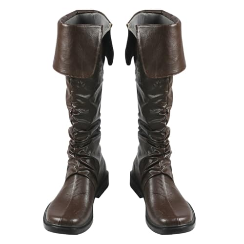Tasscell Shawd Cosplay boot Boots Shoe Shoes for Assassin’s Creed IV Black Flag Edward James Kenway For Male