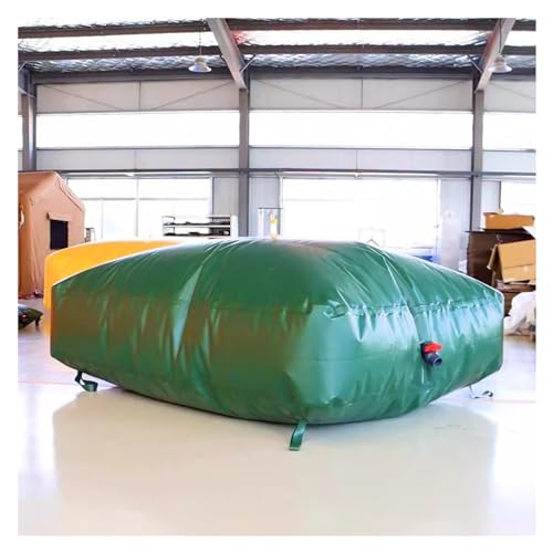 PpeiliL 1 réservoir de Stockage d'eau en PVC Souple de Grande capacité (2000 à 100L) for la résistance à la sécheresse et la prévention des incendies(1.5x1x0.5m/750L/198Gallon)