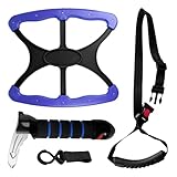 4-in-1 Mobility Independence Set, Incl Car Door Handle For Elderly, Portable Standing Aid, Adjustable Car Door Handle with Lift Assist Hook, Car Door Assist Handle for Elderly, Disabled and Pregnant