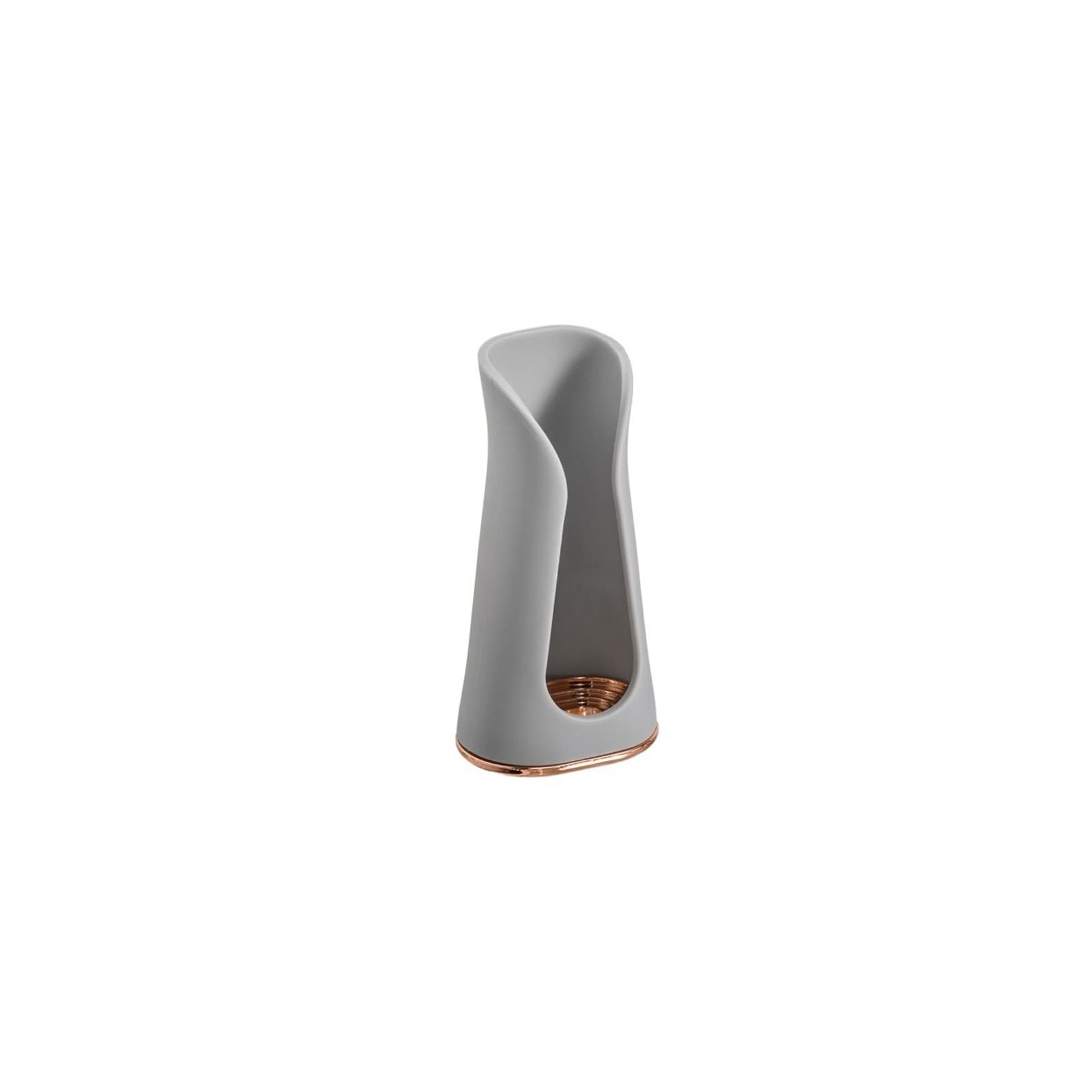 JINGYAN Toothbrush Holders 1pc Gray Traceless Bracket Toothbrush Wall-mounted Space-saving Bathroom Accessories Holder