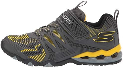 Skechers Kids Boys Skechers Sport Sneaker, Charcoal/Yellow,11.5 Little Kid | Image 7