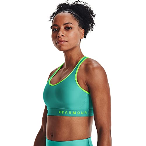 Image of Under Armour Women's Armour Mid Heathered Sports Bra