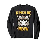 Photo Gallery cinco de meow - divertente gatto cinco de mayo sombrero per amanti dei gatti felpa Photo Gallery cinco de meow - divertente gatto cinco de mayo sombrero per amanti dei gatti felpa