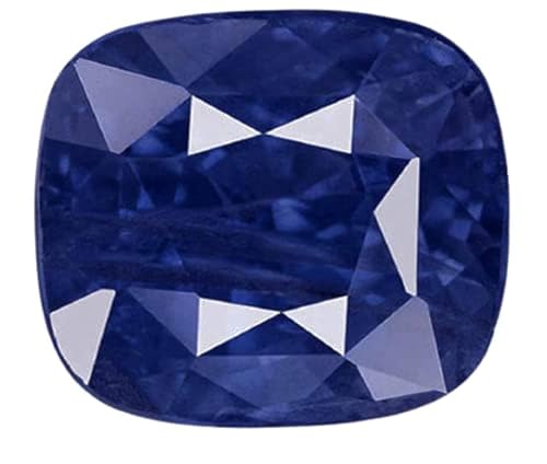 Sidharth Gems 8.25 Ratti 7.62 Carat Blue Sapphire Gemstone Ceylon Neelam/Nilam Stone Original Certified for Men and Women