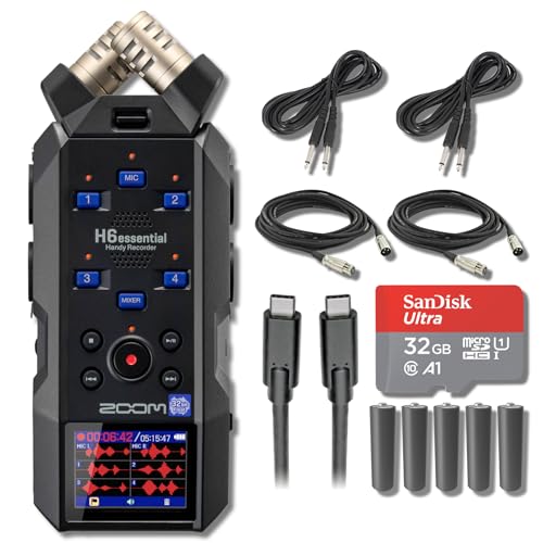 Zoom H6essential 6-Track Portable Audio Recorder