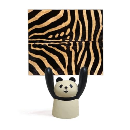 Cartoon animal panda stand Pinto Plume, l'idée cadeau déco parfaite pour un collègue