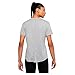 Nike Women`s Dri-FIT One Standard-Fit Short-Sleeve Top Shirt (G(DD0638-073)/B, X-Large)