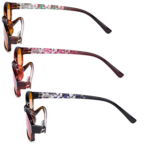 Image of Eyekepper 3 Pack Blue Light Blocking Eyeglasses Crystal Clear Computer Readers