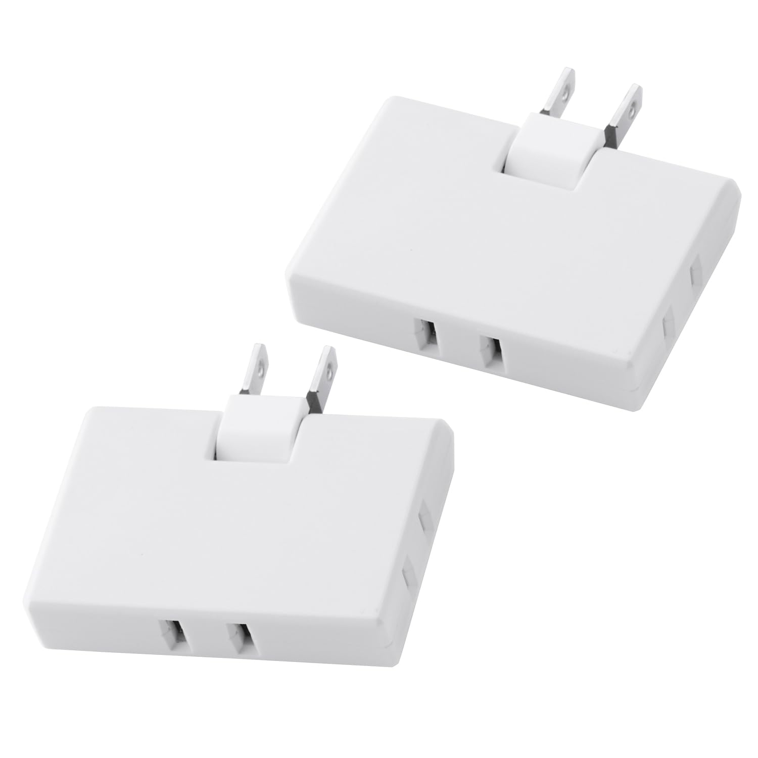 Amazon.co.jp: エレコム 電源タップ コンセント トリプルタップ 2個